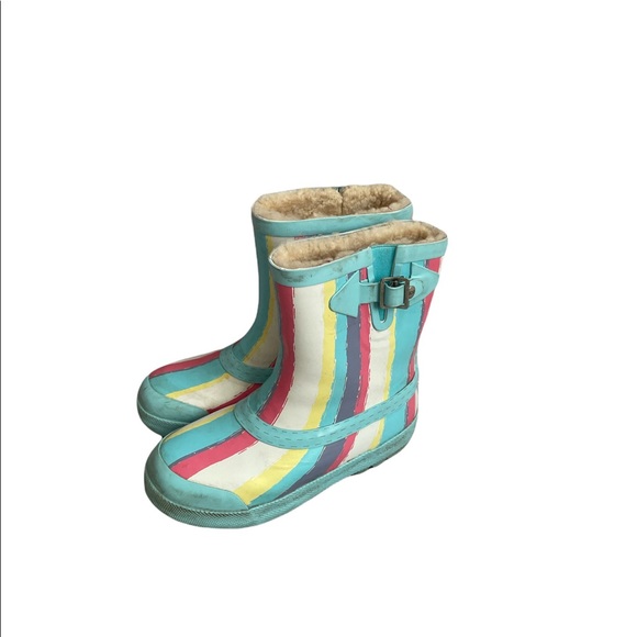 UGG Orcas stripe Boot in size 1 - Picture 1 of 15